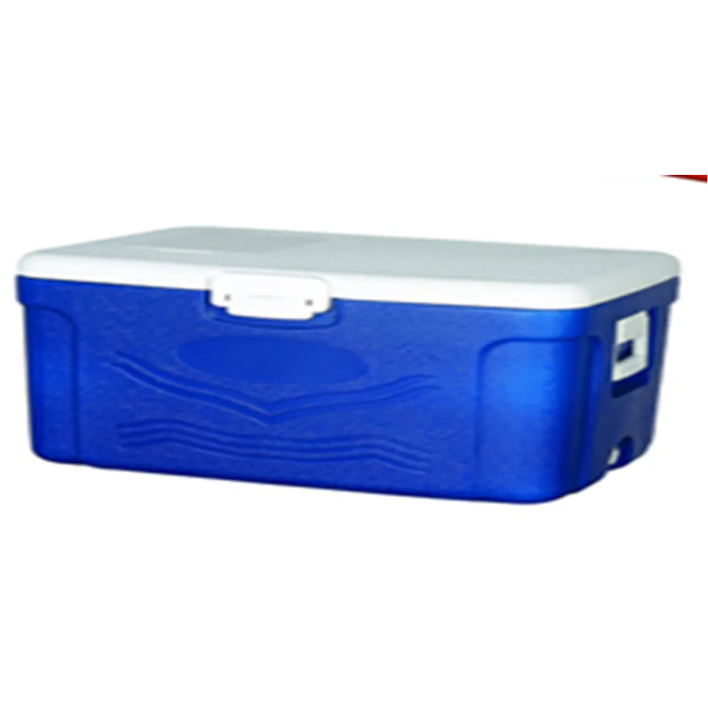 Creeper Cooler 50L with Handle White/Blue