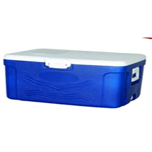 Creeper Cooler 50L with Handle White/Blue