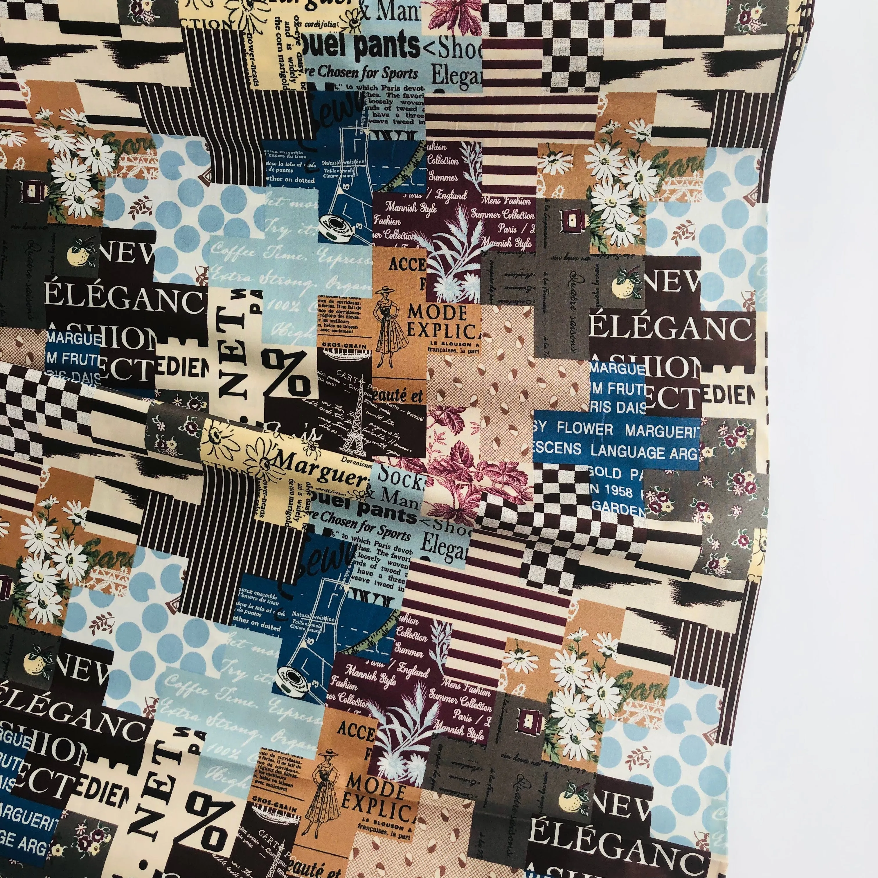Cross Block - Brown - Suzuko Koseki - Yuwa