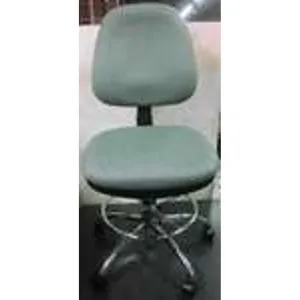 CSC Drafting Chair Chrome Base 150kg Max Silver