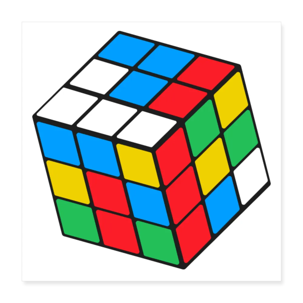 CUBE Poster 16x16