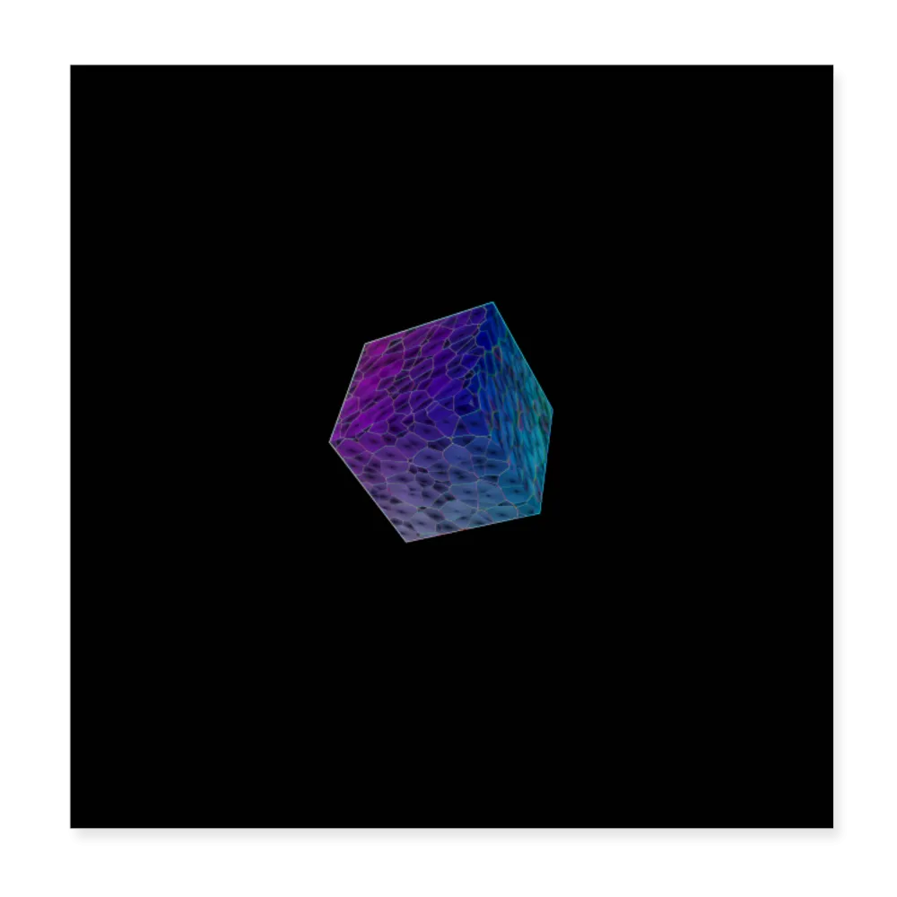 CUBE Poster 8x8