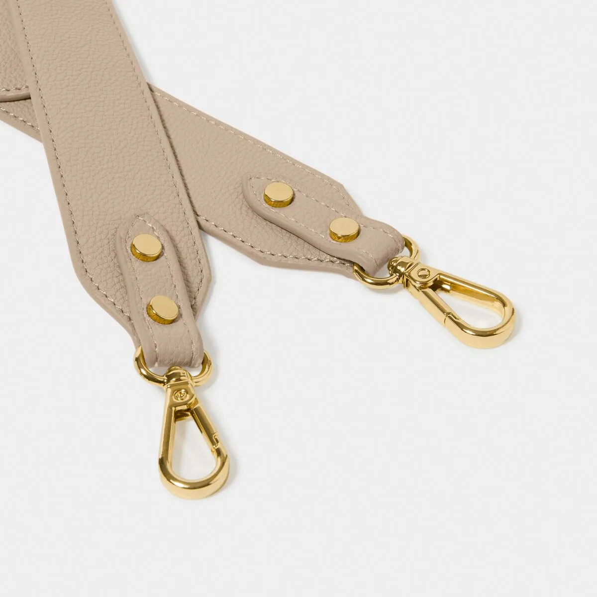 Detachable Vegan Leather Bag Strap | Light Taupe