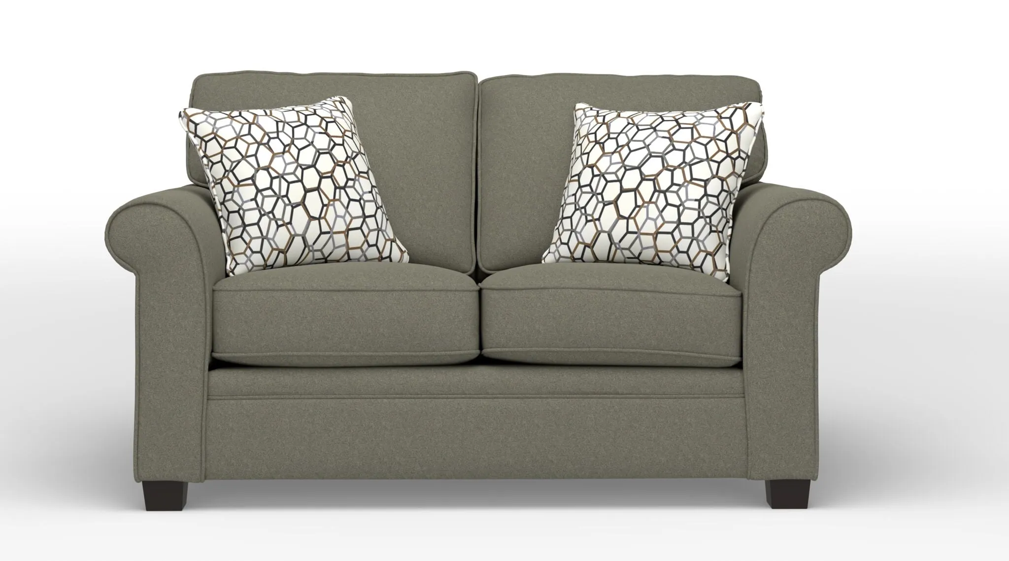 Duffield Loveseat - Flax Brown