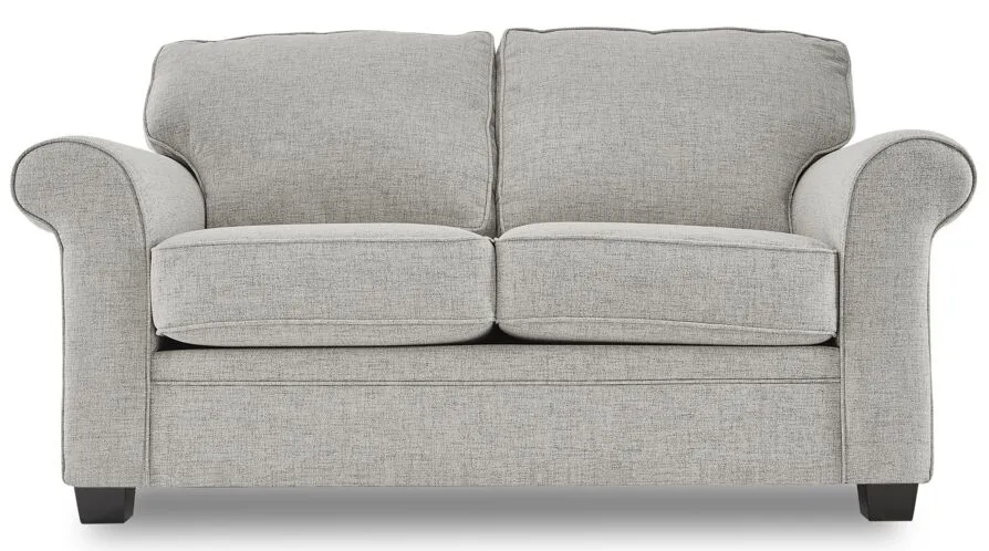 Duffield Sofa and Loveseat Set - Sutton Smoke