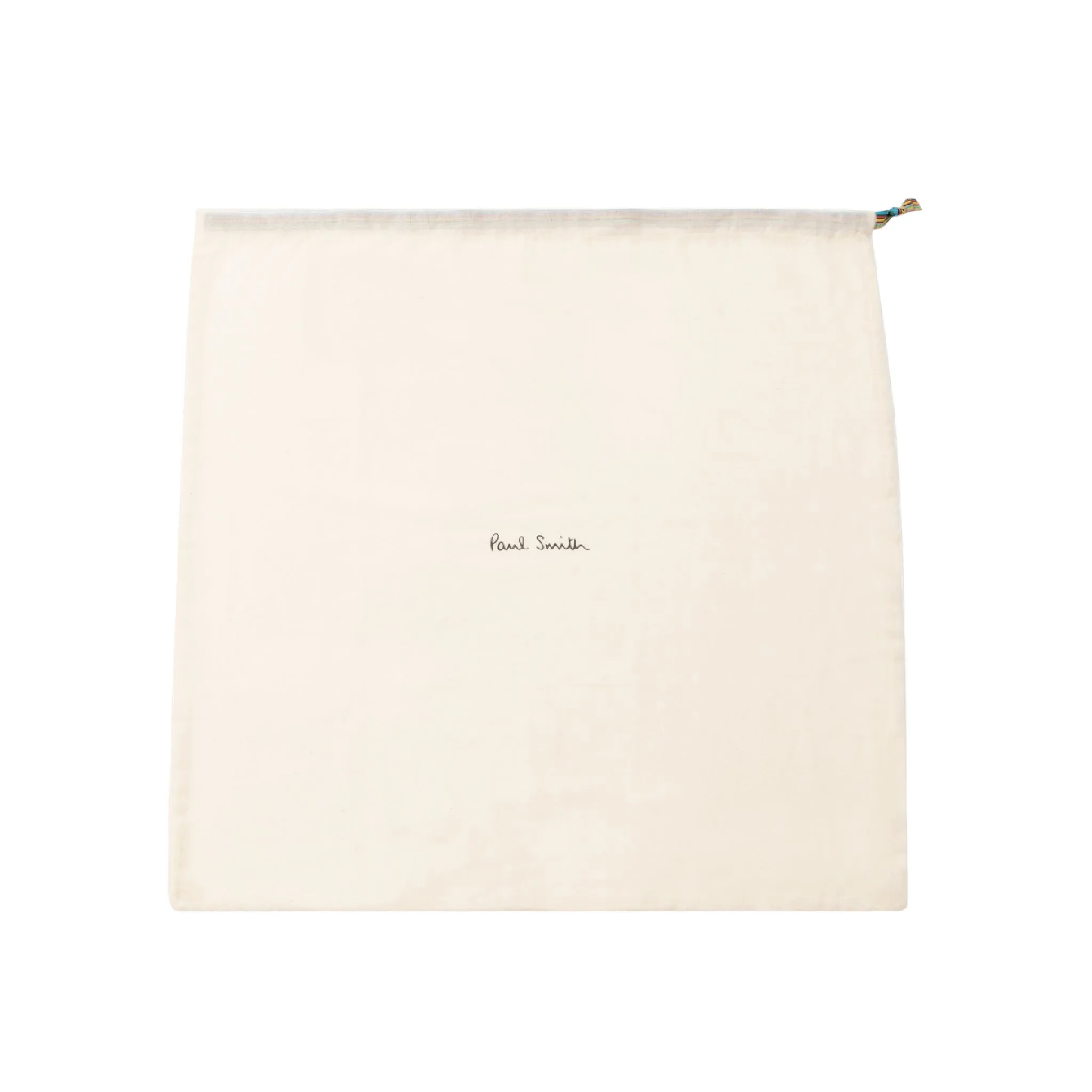 Embroidered Signature Stripe Cushion | Burnt Orange