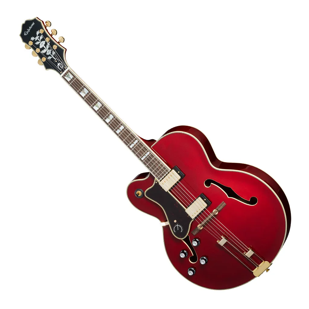 Epiphone Broadway Wine Red Left Handed