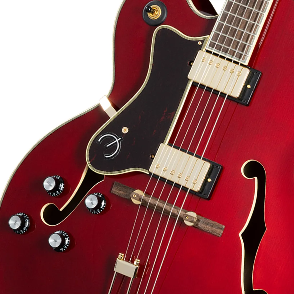 Epiphone Broadway Wine Red Left Handed