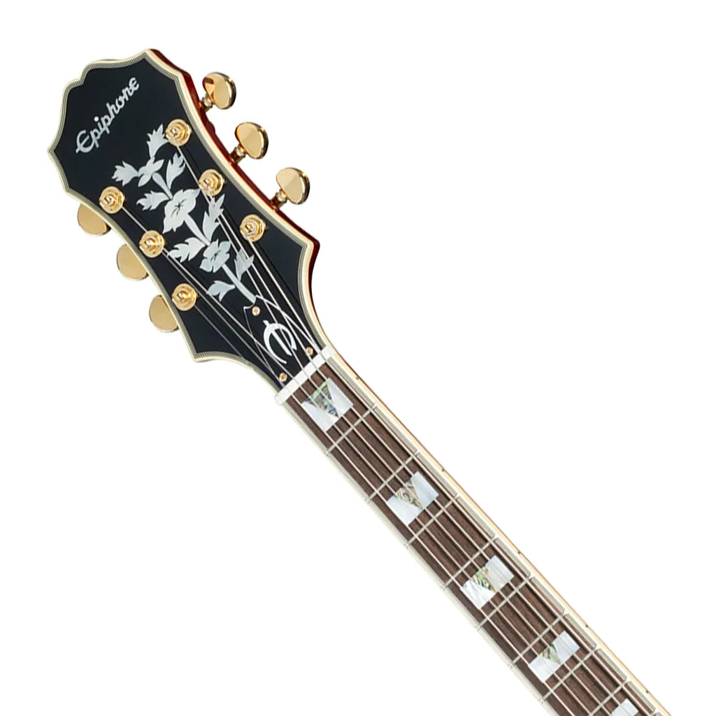 Epiphone Broadway Wine Red Left Handed