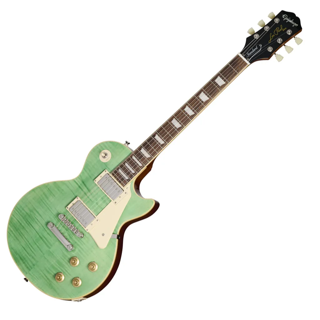 Epiphone Les Paul Standard 50s Figured Top - Seafoam Green