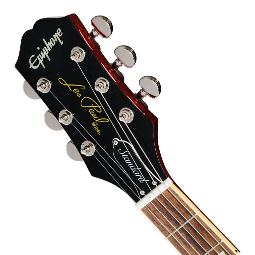 Epiphone Les Paul Standard 60s Figured Top with Premium Gig Bag Left Handed - Iced Tea