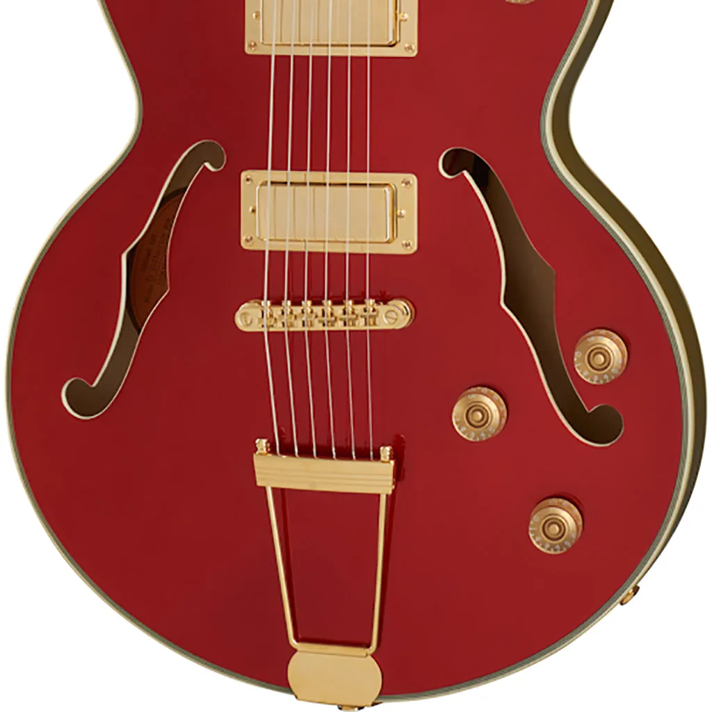 Epiphone Uptown Kat ES - Ruby Red Metallic