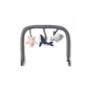 Ergobaby Evolve Bouncer Toy Bar  - Charcoal Grey
