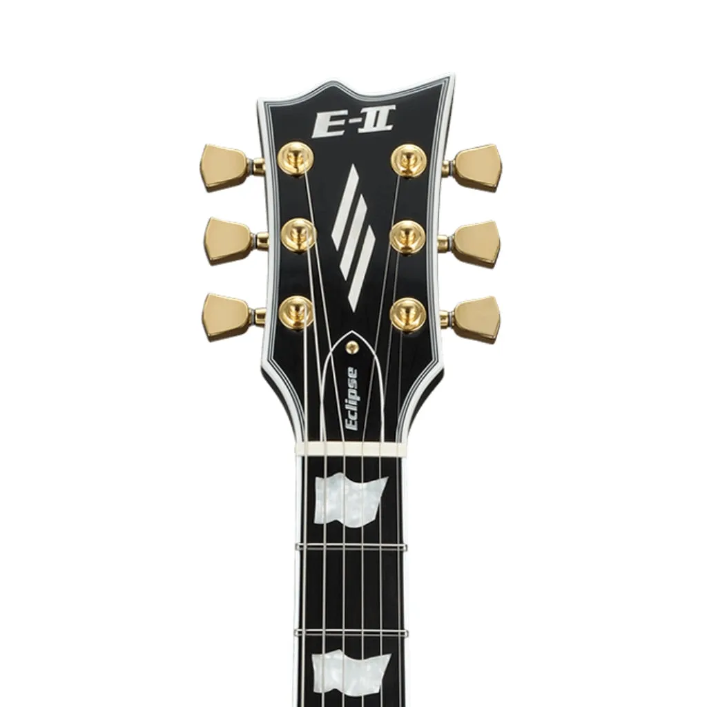 ESP E-II Eclipse FT Full Thickness Evertune Electric Guitar - Black