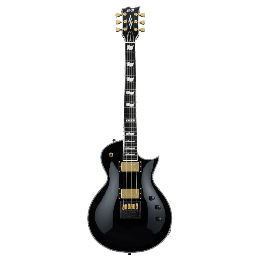 ESP E-II Eclipse FT Full Thickness Evertune Electric Guitar - Black