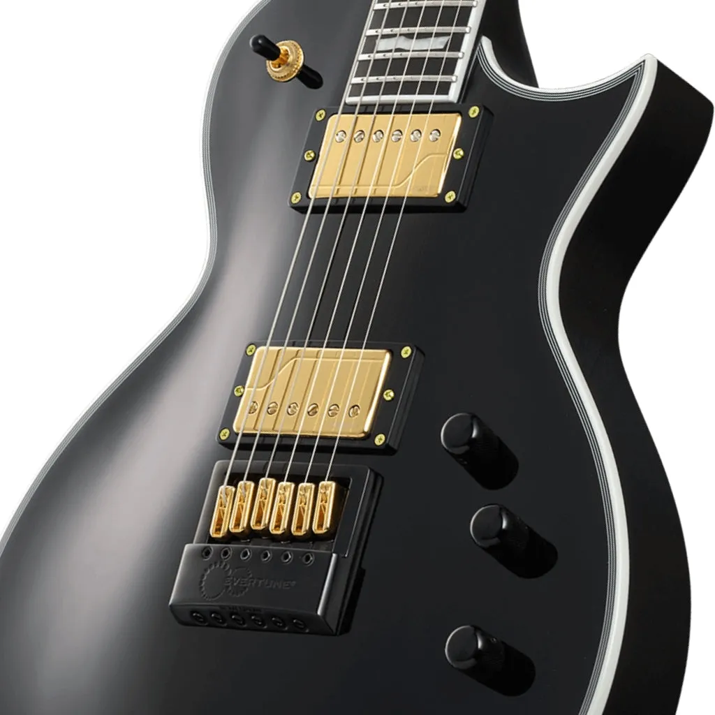 ESP E-II Eclipse FT Full Thickness Evertune Electric Guitar - Black