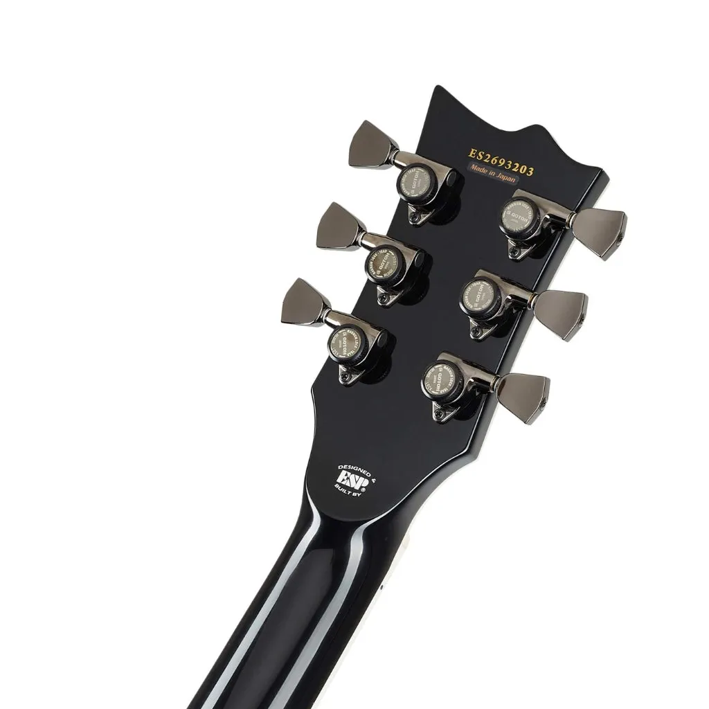 ESP E-II Eclipse Full Thick Black Natural Burst