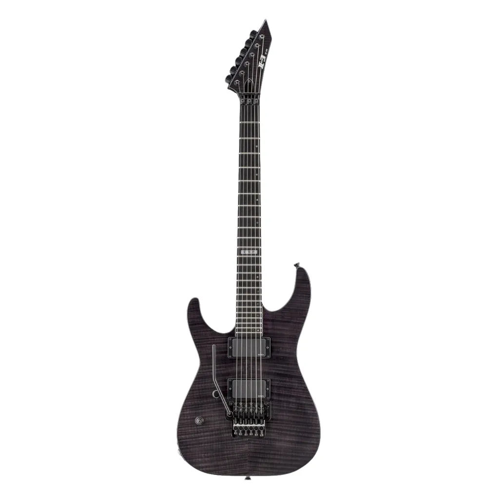ESP E-II M-II Left Handed Electric Guitar - See Thru Black