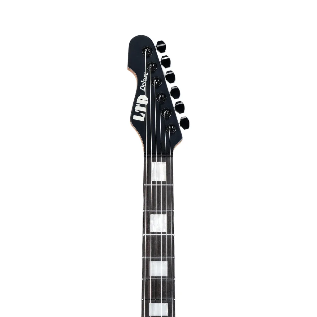 ESP LTD Deluxe XJ-1 Baritone HT Electric Guitar - Silver Blast