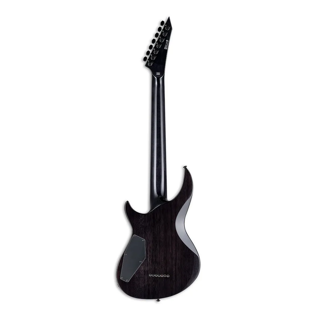 ESP LTD H3-1007 Baritone Electric Guitar - See-Thru Black Sunburst