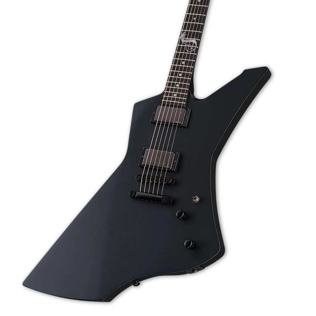 ESP LTD James Hetfield Signature Snakebyte Electric Guitar - Black Satin - LJH-SNAKEBYTEBS