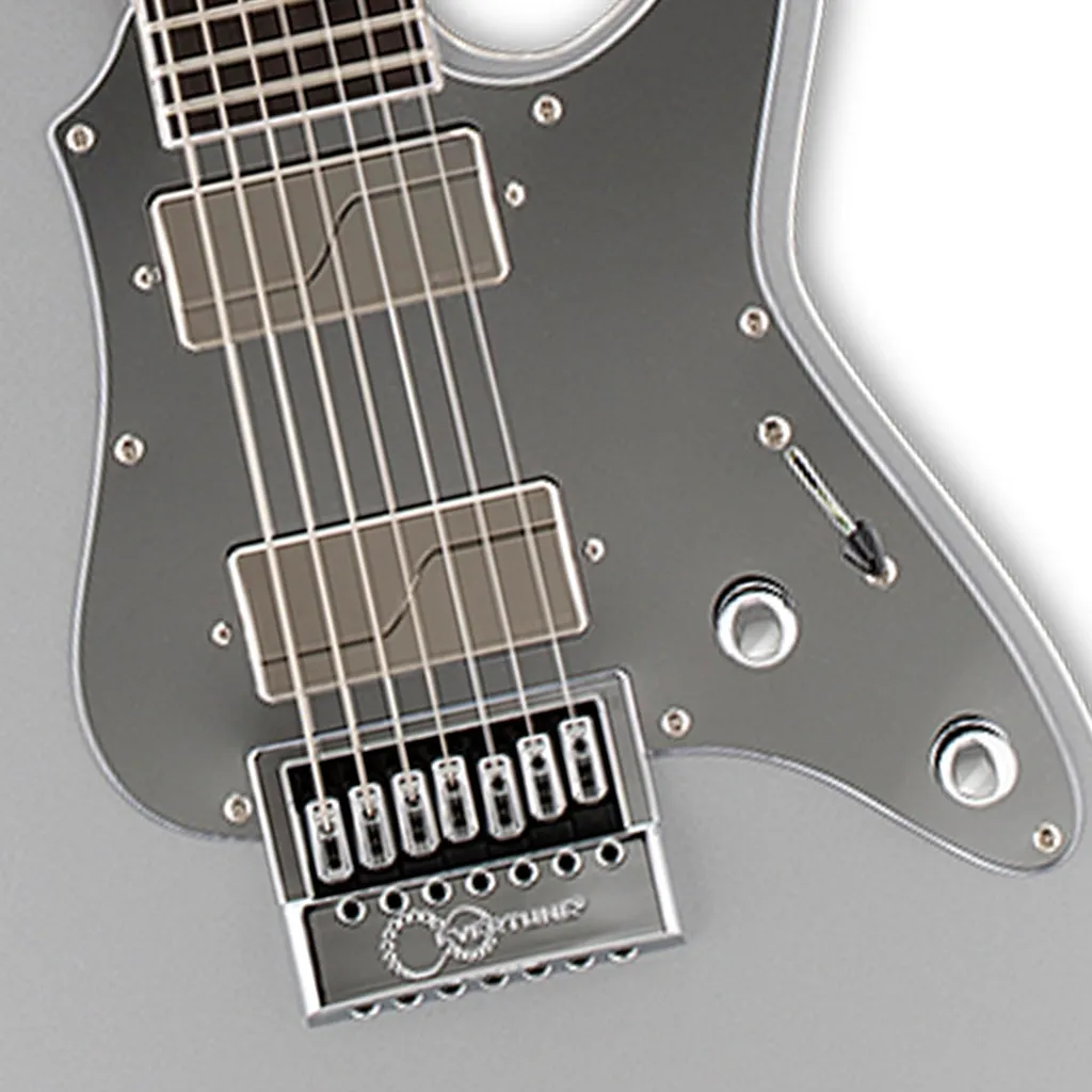 ESP LTD Ken Susi Signature KS M-7 Electric Guitar - Metallic Silver
