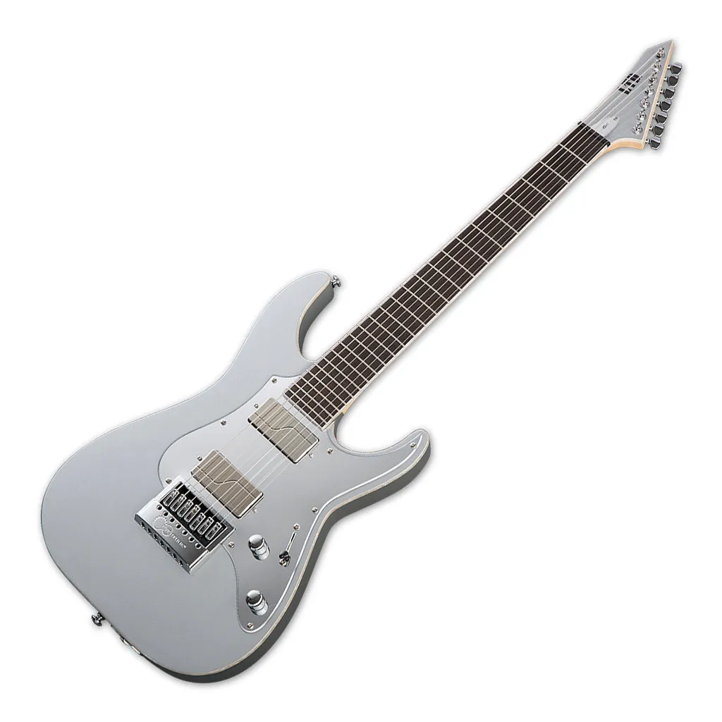 ESP LTD Ken Susi Signature KS M-7 Electric Guitar - Metallic Silver