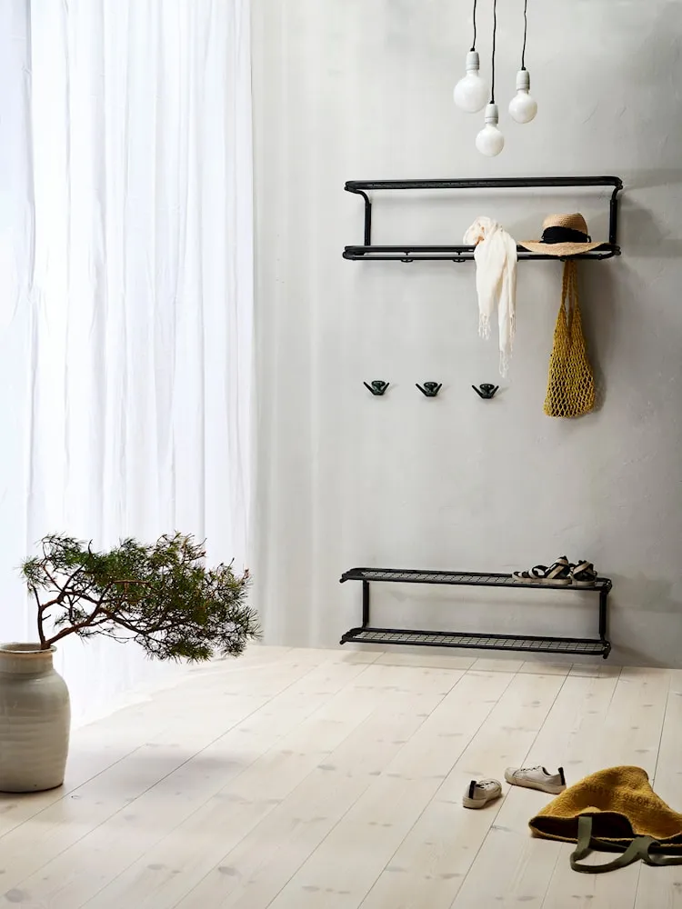 Essem Design Classic Shoe Rack 100 Cm, White/White