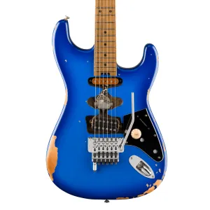EVH Limited Edition Frankenstein Relic Series with Maple Fingerboard - Blueburst