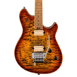 EVH Wolfgang Special with Quilted Maple and Baked Maple Fingerboard - Tiger Eye Glow
