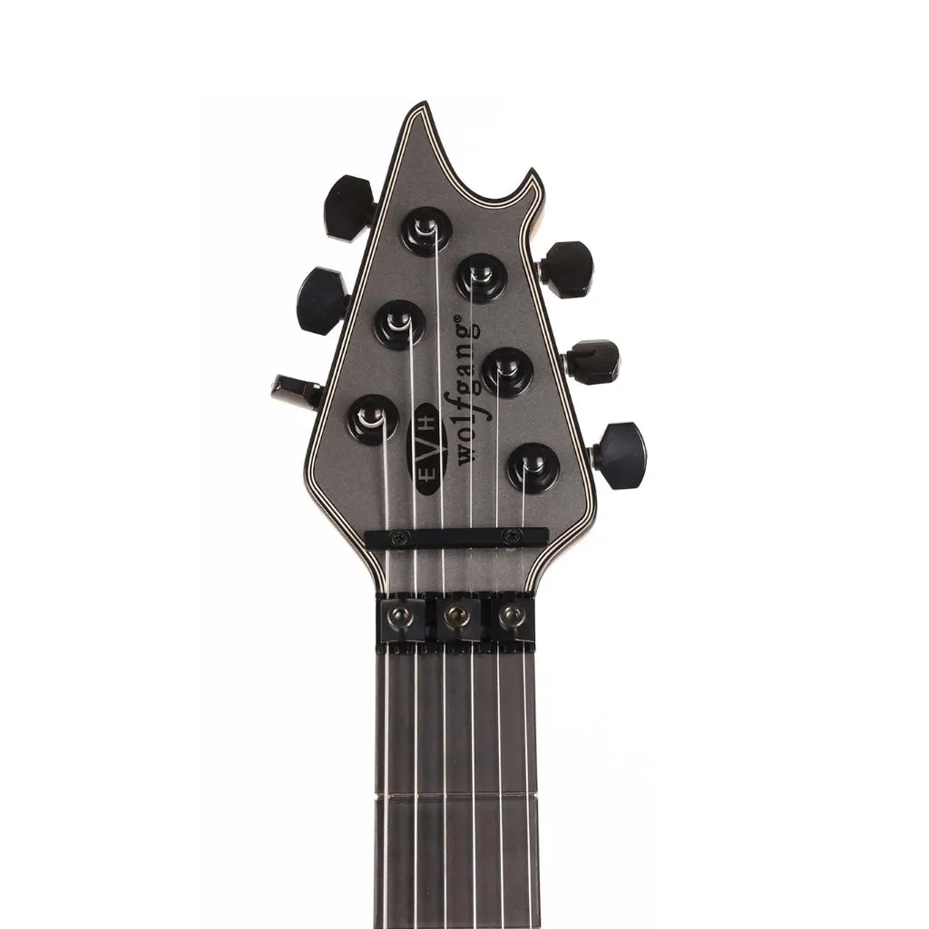 EVH Wolfgang USA Electric Guitar - Silver, Ebony Fingerboard