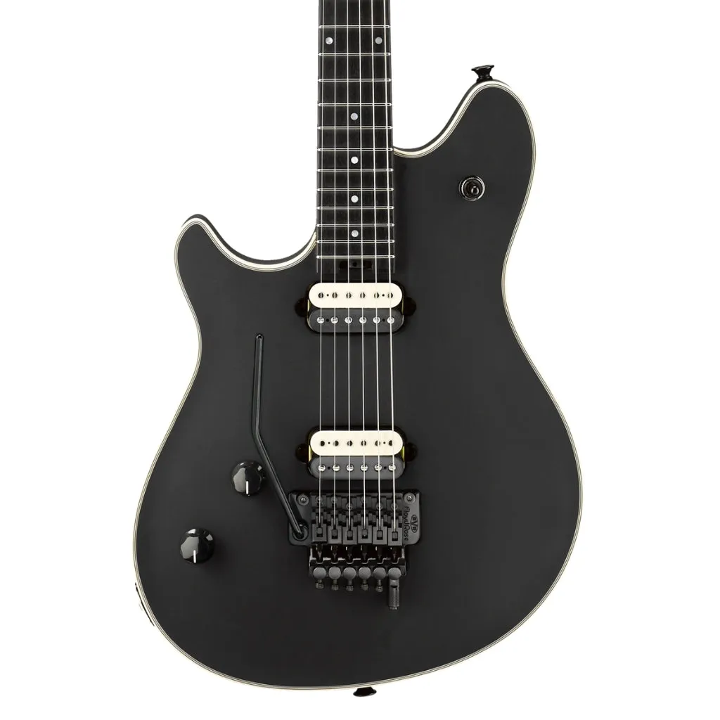 EVH Wolfgang USA Left-Hand, Ebony Fingerboard, Stealth Black