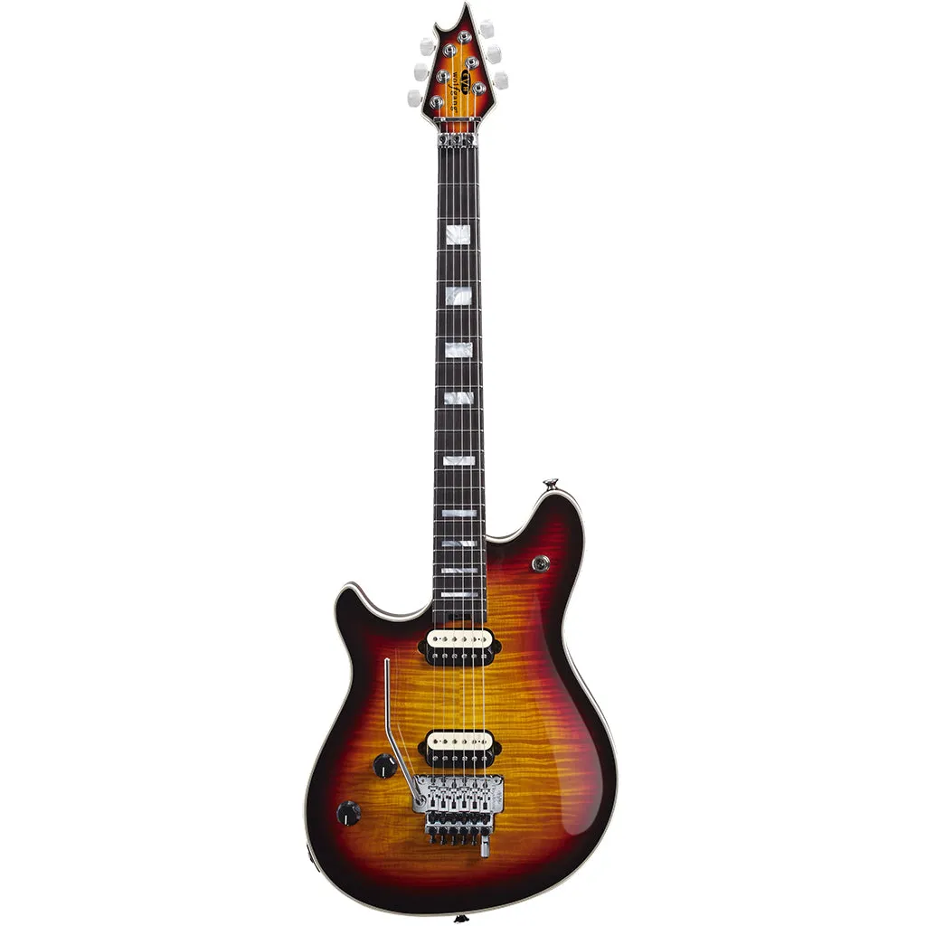 EVH Wolfgang USA Left Handed - 3 Colour Sunburst - Ebony Fretboard
