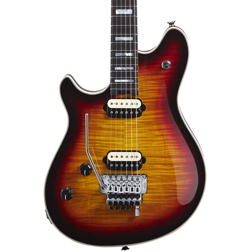EVH Wolfgang USA Left Handed - 3 Colour Sunburst - Ebony Fretboard