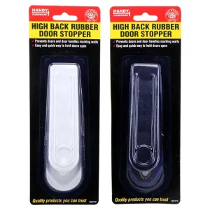 Extra High Door Stopper, 2 Asstd Colours