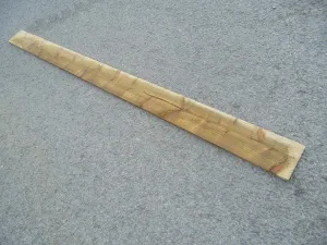 Feather Edge Board 5' x 4"