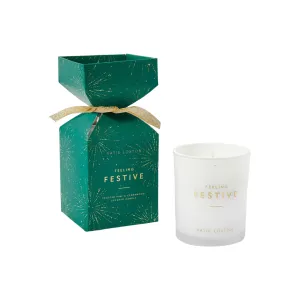 'Feeling Festive' Christmas Candle | Frosted Pine & Cedarwood