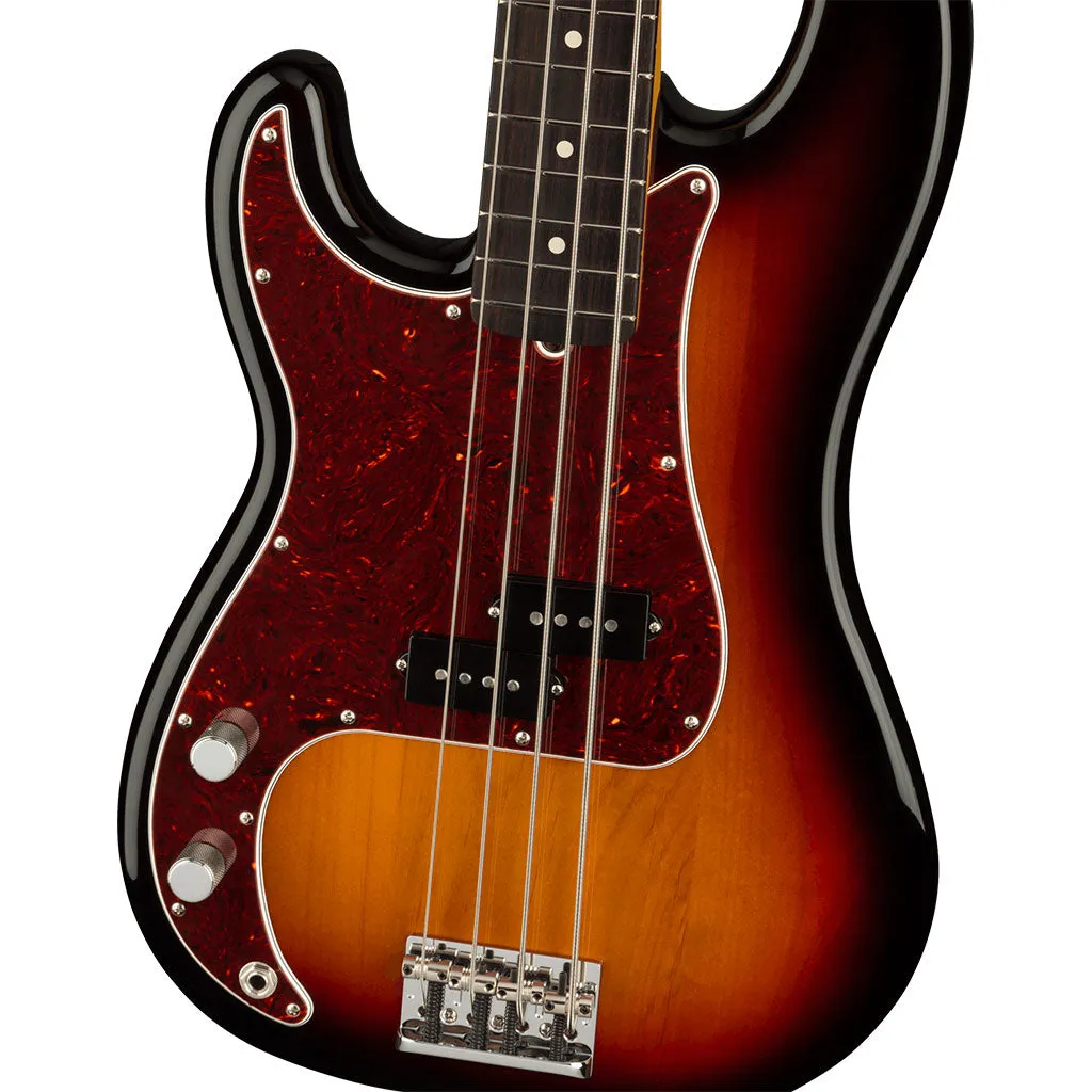 Fender - American Professional II Precision Bass Left-Hand - Rosewood Fingerboard - 3-Color Sunburst