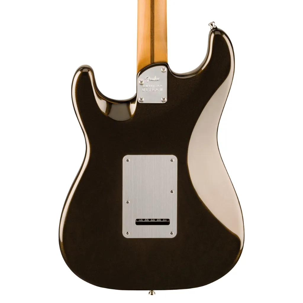 Fender American Ultra II Ebony Fingerboard Stratocaster - Texas Tea