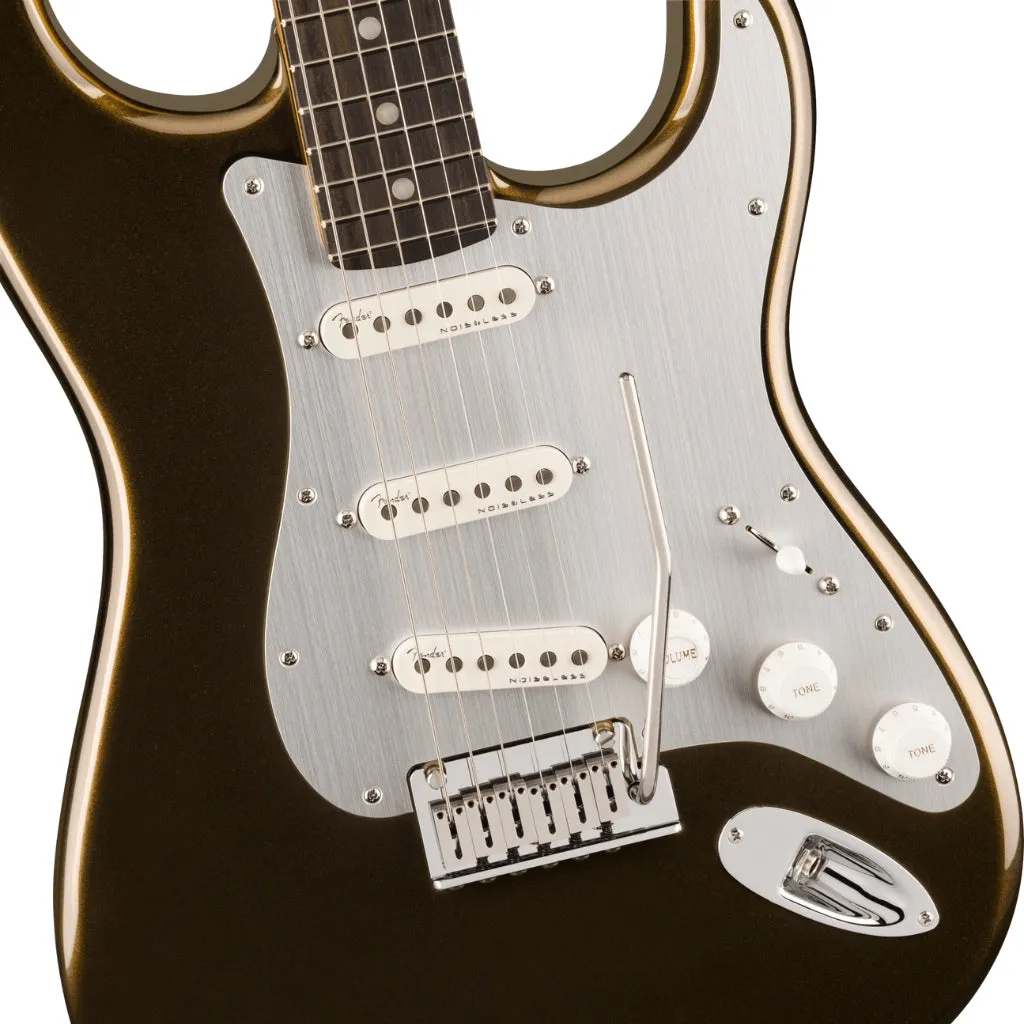 Fender American Ultra II Ebony Fingerboard Stratocaster - Texas Tea
