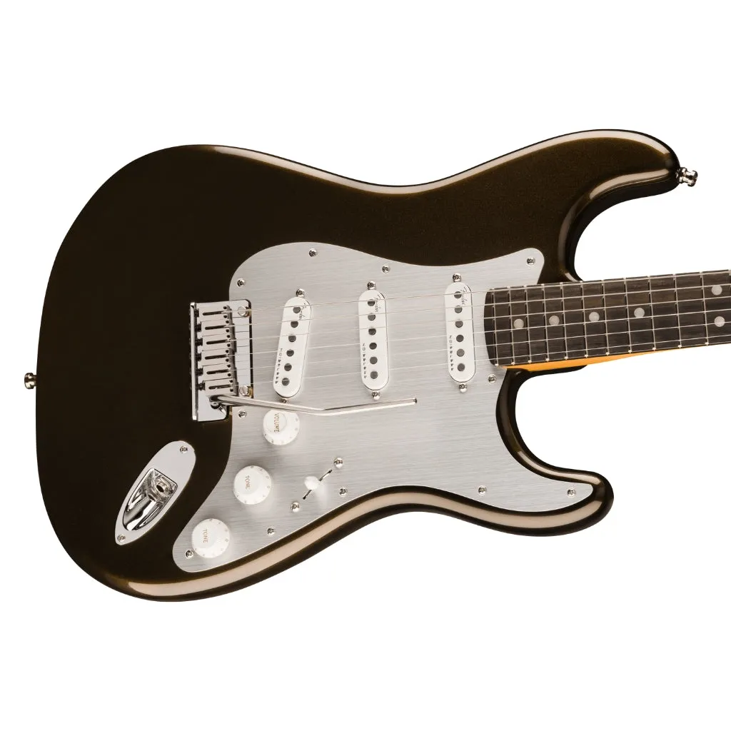 Fender American Ultra II Ebony Fingerboard Stratocaster - Texas Tea