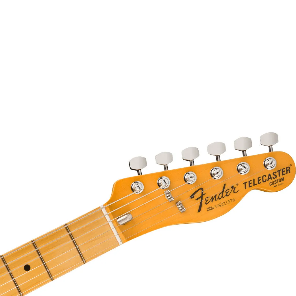 Fender American Vintage II 1977 Telecaster Custom, Maple Fingerboard, Black
