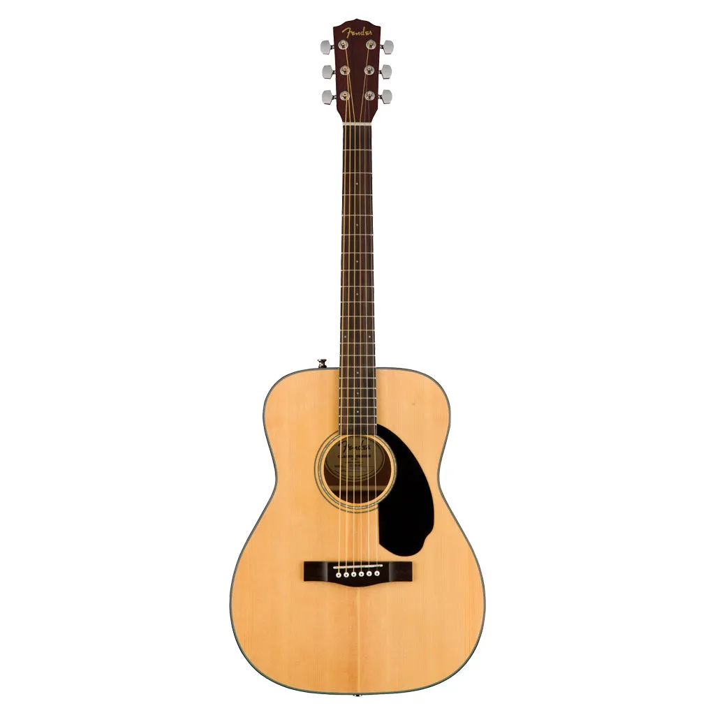 Fender CC-60S Concert, Walnut Fingerboard, Natural Acoustic Guitar