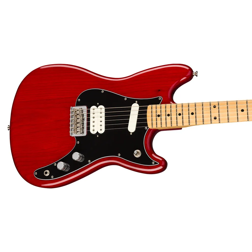 Fender Duo Sonic HS - Crimson Red Transparent - Maple