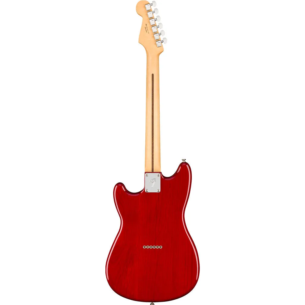 Fender Duo Sonic HS - Crimson Red Transparent - Maple