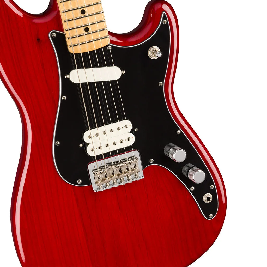 Fender Duo Sonic HS - Crimson Red Transparent - Maple