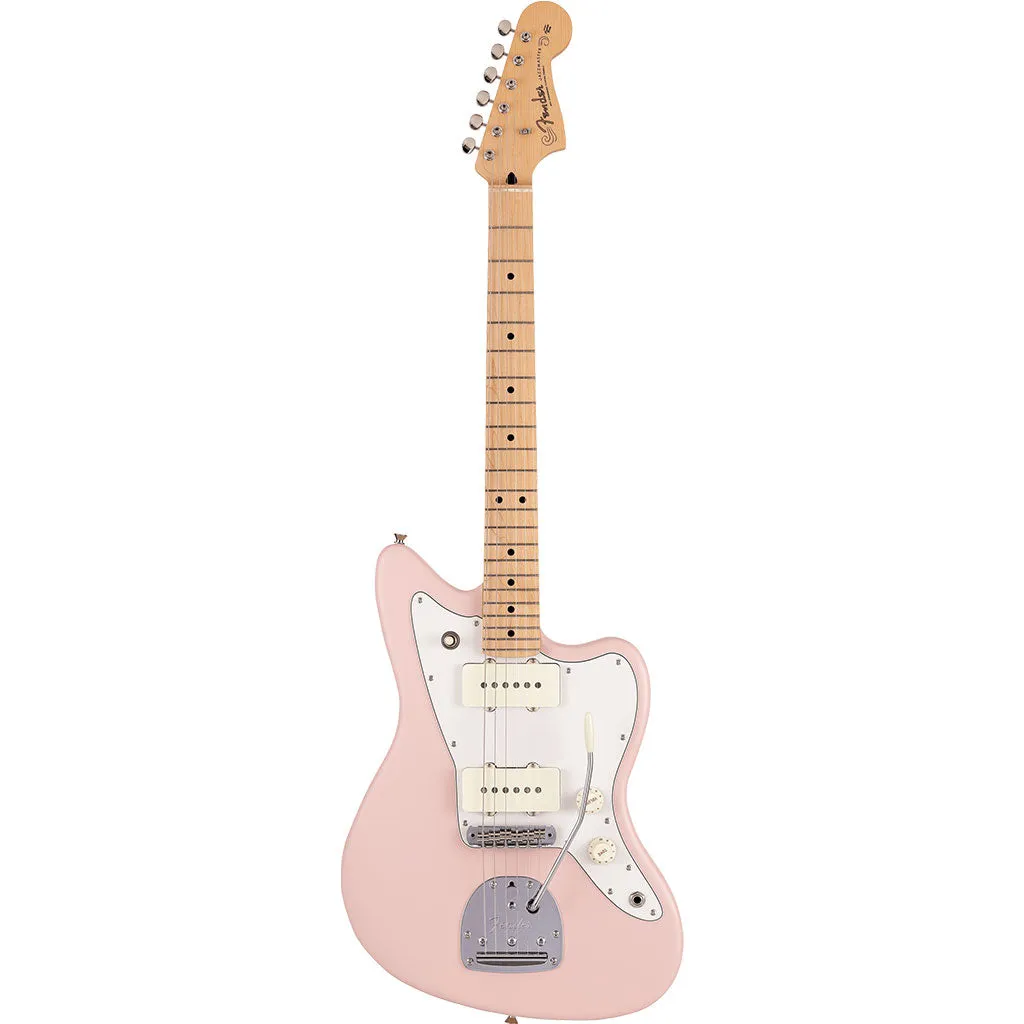 Fender Made in Japan Junior Collection Jazzmaster, Maple Fingerboard, Satin Shell Pink