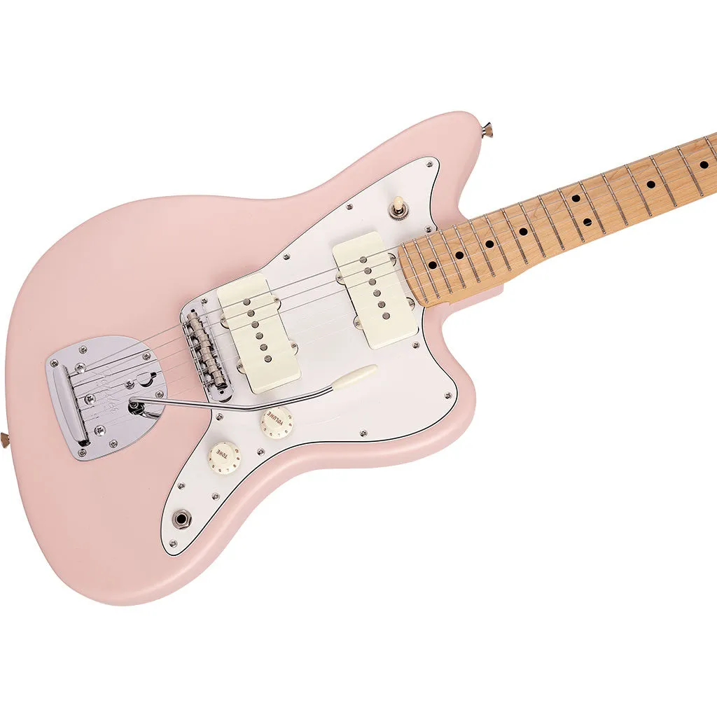 Fender Made in Japan Junior Collection Jazzmaster, Maple Fingerboard, Satin Shell Pink