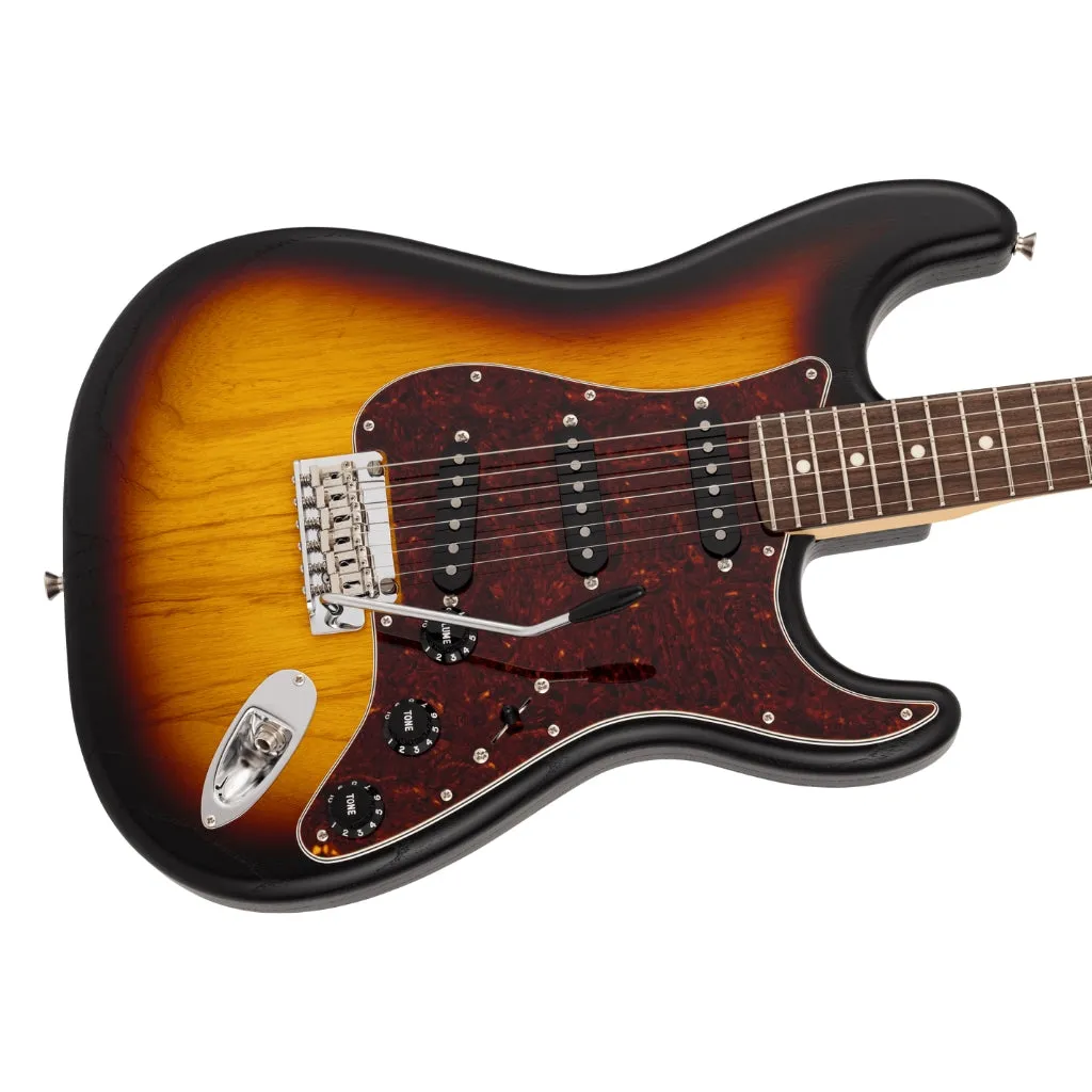 Fender Made in Japan Limited Stratocaster Raw Ash - 3 Color Sunburst
