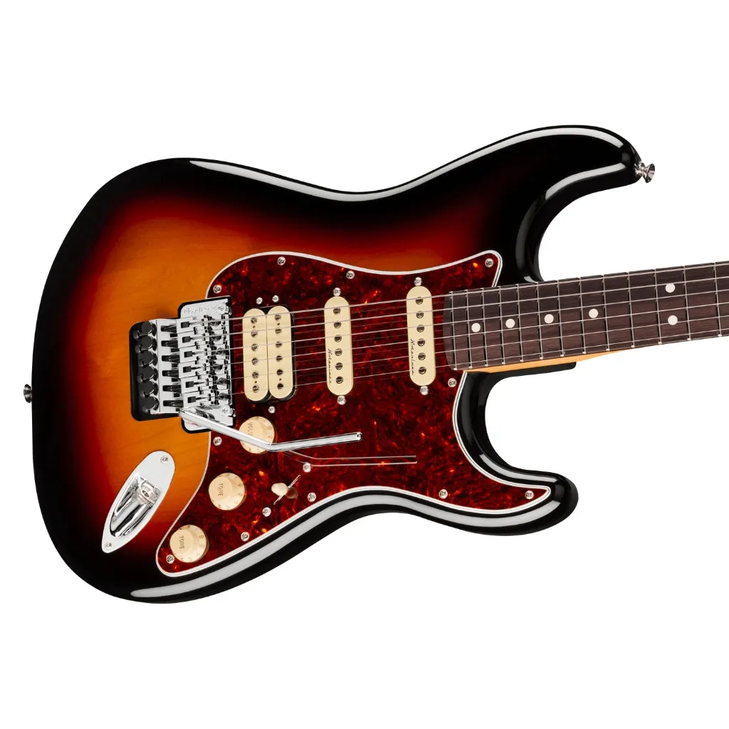 Fender Player II Modified Stratocaster HSS Floyd Rose - 3-Color Sunburst, Rosewood Fingerboard